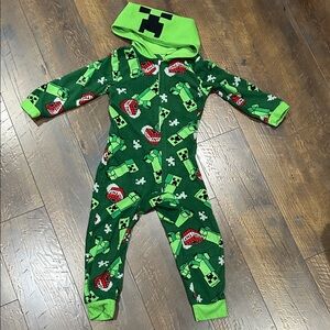 Green Creeper Kids Bodysuit